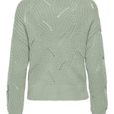 ONLJASMIN LS STRUCTURE O-NECK CC KNT