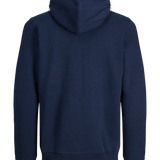 Hoddie com fecho de correr Liso