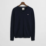 SUPERFINE LAMBSWOOL V-NECK