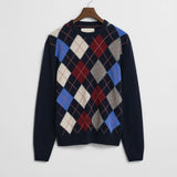 ARGYLE C-NECK