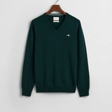 SUPERFINE LAMBSWOOL V-NECK