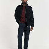 COTTON CABLE C-NECK