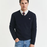 SUPERFINE LAMBSWOOL V-NECK