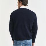 SUPERFINE LAMBSWOOL V-NECK
