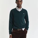 SUPERFINE LAMBSWOOL V-NECK