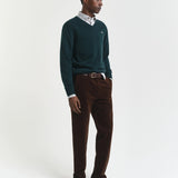 SUPERFINE LAMBSWOOL V-NECK