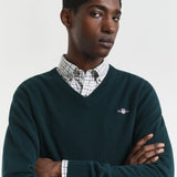 SUPERFINE LAMBSWOOL V-NECK