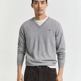 SUPERFINE LAMBSWOOL V-NECK