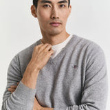 SUPERFINE LAMBSWOOL V-NECK