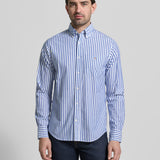 Camisa Gant em popelina Classic regular fit