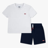 Conjunto T-Shirt e Calção Levis Rapaz