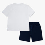 Conjunto T-Shirt e Calção Levis Rapaz