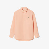 Camisa em Linho Lacoste Mulher