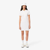 Vestido Polo Mini Piqué Elástico Slim Fit