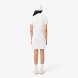 Vestido Polo Mini Piqué Elástico Slim Fit