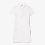 Vestido Polo Mini Piqué Elástico Slim Fit