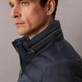 Blusão puffer leve de nylon