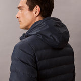 Blusão puffer leve de nylon