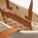 Mala Tote Heritage Grande em Tela