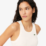 Top sem Mangas em Algodão Slim Fit