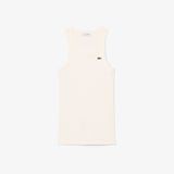 Top sem Mangas em Algodão Slim Fit