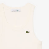 Top sem Mangas em Algodão Slim Fit