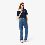 T-shirt de Algodão Suave Relaxed Fit