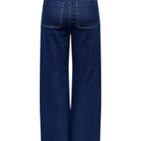 Calça Onlmadeline Cintura alta Wide Leg Fit Jeans