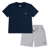 Conjunto T-Shirt e Calção Levis Rapaz