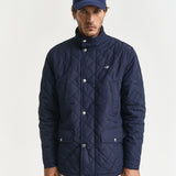 Blusão acolchoado de comprimento médio Windcheater