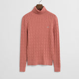 Camisola de gola alta em malha Gant