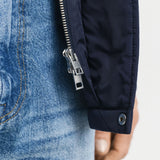 Blusão acolchoado de comprimento médio Windcheater