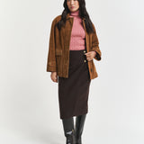 Camisola de gola alta em malha Gant