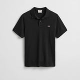 Polo Gant em algodão piqué Shield regular fit