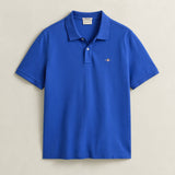 Polo Gant em algodão piqué Shield regular fit