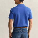 Polo Gant em algodão piqué Shield regular fit